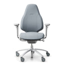 rh mereo 220 silver office chair white back1