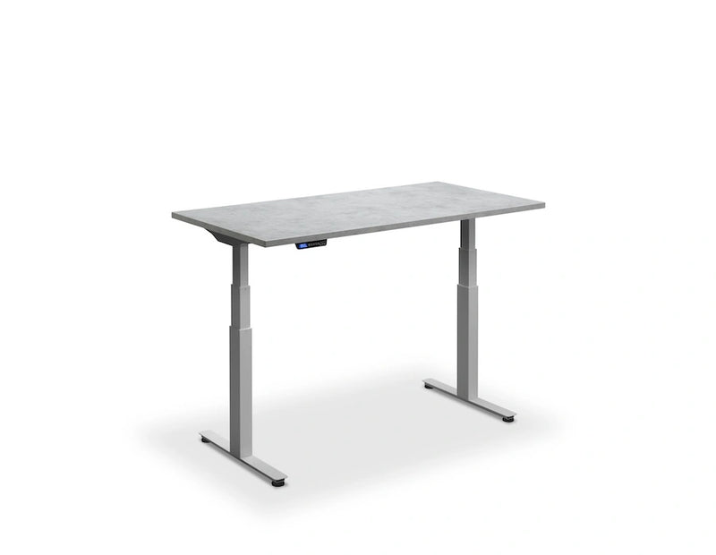 Lavoro Flyga Dual Motor Standing Desk - Textured Concrete Bronze