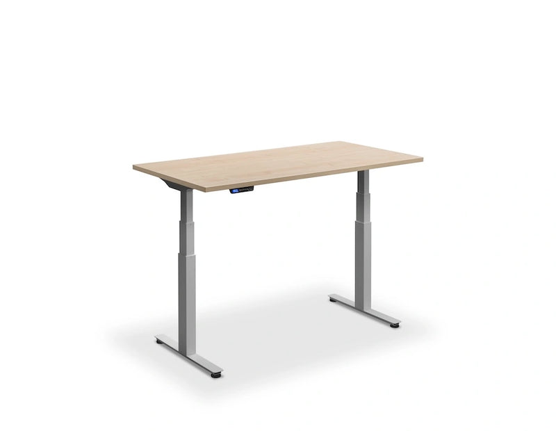 Flyga Dual Motor Standing Desk - Woodgrain MFC Top | 3-Stage