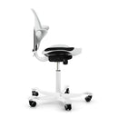hag capisco puls 8010 white saddle chair in stock8