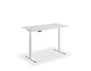 Black Flyga Dual Motor Standing Desk with 3-stage height adjustment and 100kg capacity