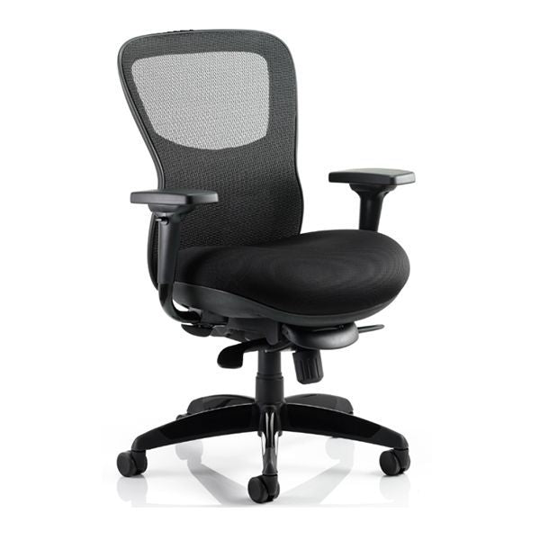 Arrow Mesh Heavy Duty 24 Hour Office Chair 30 Stone