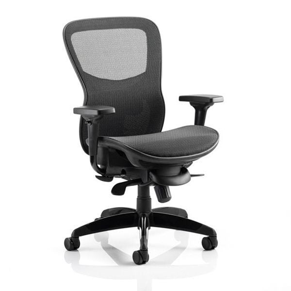 Arrow Mesh Heavy Duty 24 Hour Office Chair 30 Stone