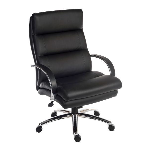 Atlas Heavy Duty Office Chair 27 Stone - Black