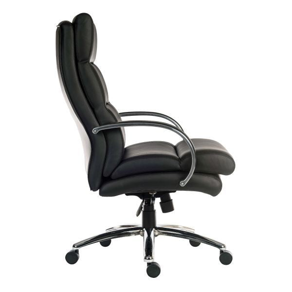 Atlas Heavy Duty Office Chair 27 Stone - Black