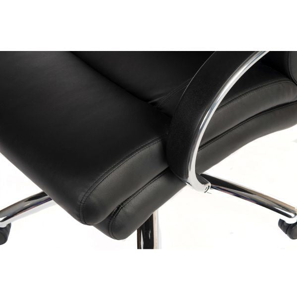 Atlas Heavy Duty Office Chair 27 Stone - Black