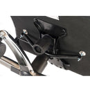 Lockwoodhume Atlas heavy duty office chair in black leather with 27-stone capacity and 590mm wide seat.