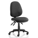 Holt 3 Task Operator Chair in black, unassembled, designed for 20-25 stone users, by Lockwoodhume Heavyweight.