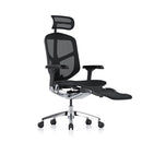 Ergohuman Enjoy Elite Mesh Office Chair - With Headrest & Leg Rest 1