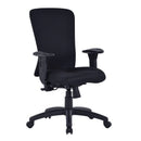 Eliza Tinsley Bariatric office chair with gas lift, rated for 180kg, featuring a sturdy design and comfortable upholstery