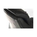 Bonded leather Goliath Executive Office Chair in black, with adjustable height and 25 stone capacity by Lockwoodhume