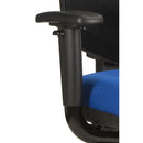 Steelco Haddon Mesh Bariatric Office Chair in blue with ergonomic design suitable for larger frames up to 35 stone