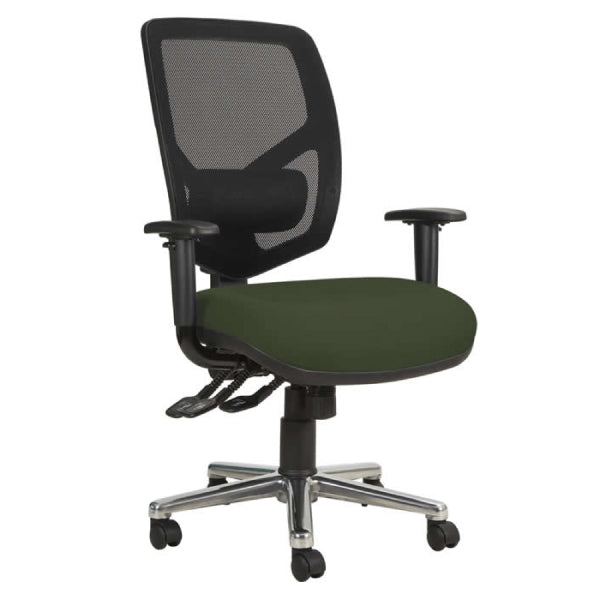 Haddon Mesh Bariatric Office Chair 35 Stone