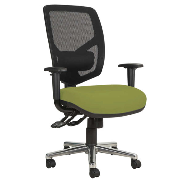 Haddon Mesh Bariatric Office Chair 35 Stone