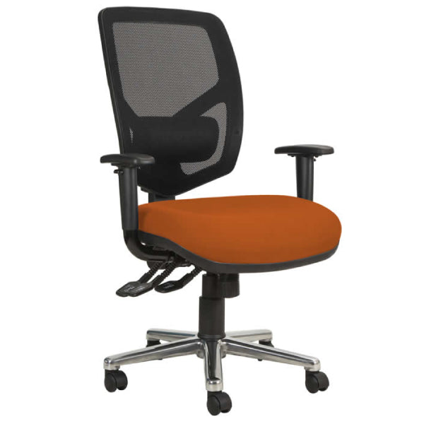 Haddon Mesh Bariatric Office Chair 35 Stone