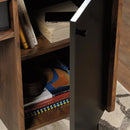 Elegant wooden Hampstead Park Desk in a rich walnut finish, perfect for home office use by Teknik.