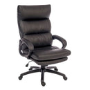 Holkham heavy duty office chair with black fabric upholstery, designed for 20-25 stone users, by Lockwoodhume.
