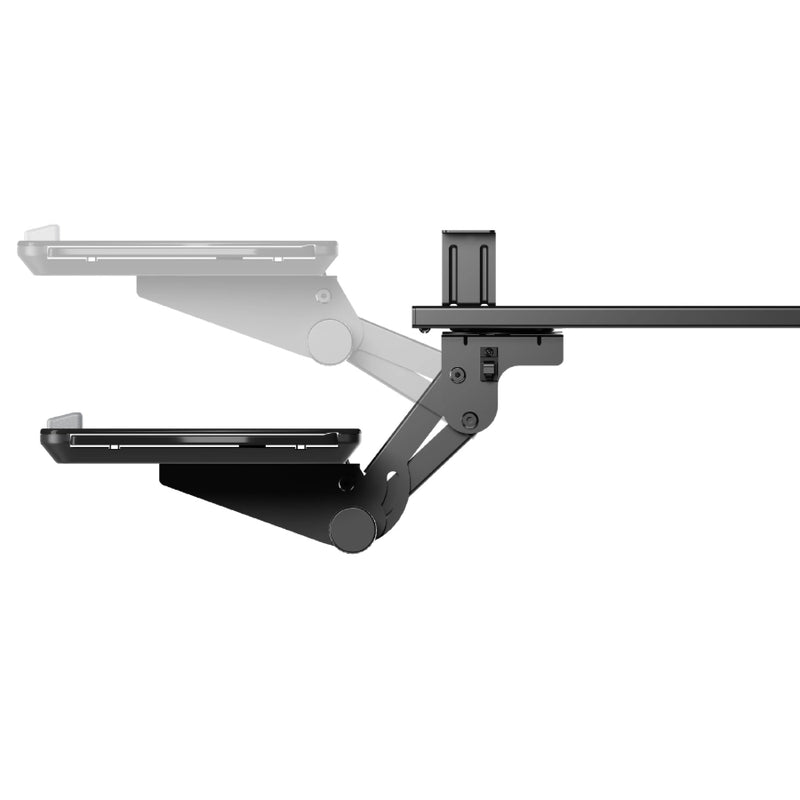 Emantis Glider Ergonomic Keyboard Tray Tilt, Swivel, Slide