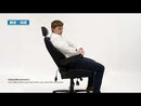 Be-Ge 9080 24-Hour Office Chair - Adjustable Lumbar & Headrest