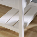 Shaker Style Desk Soft White