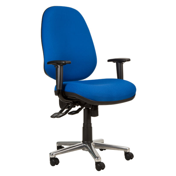 Kirby Bariatric Office Chair 35 Stone - Adjustable Arms