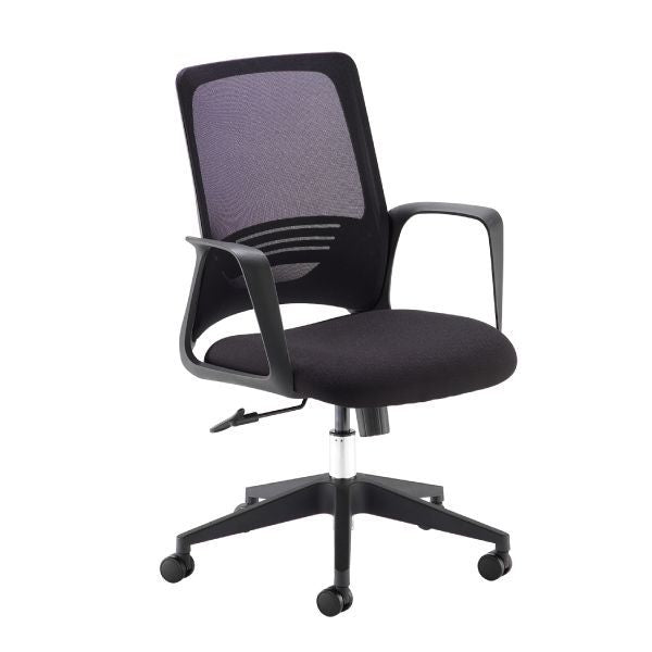 Fuze Single Desk and Toto Office Chair