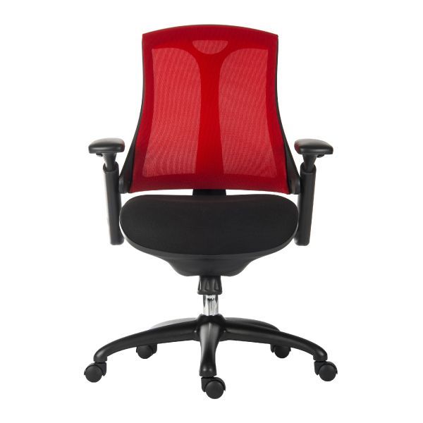 Teknik Rapport Mesh Back Office Chair - Red