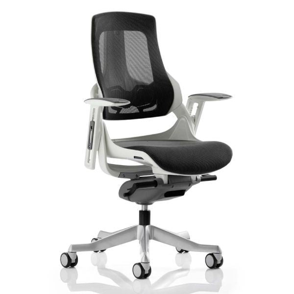 Zure Executive Black Mesh Office Chair